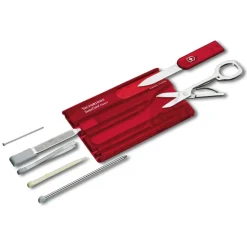 Accessoire Outillage Victorinox Swisscard Translucide Red