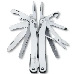 Accessoire Outillage Victorinox Swisstool Spirit X + Etui Cuir Argent