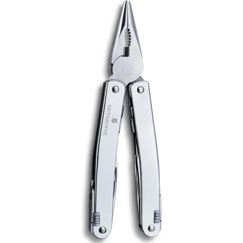 Accessoire Outillage Victorinox Swisstool Spirit X + Etui Cuir Argent