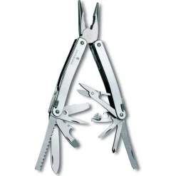 Accessoire Outillage Victorinox Swisstool Spirit X + Etui Cuir Argent