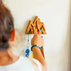 Accessoires d'entrainement escalade YY Vertical Key Holder Mountain Cerisier