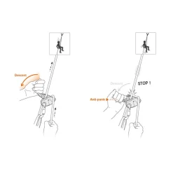 Assureur Petzl Grigri + Gris