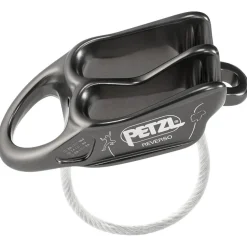 Assureur Petzl Reverso Gris
