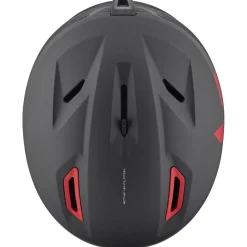 Atmos Mips Titanium Red Matte + masque