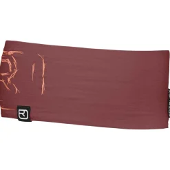 Bandeau Ortovox 120 Tec Logo Headband Mountain Rose