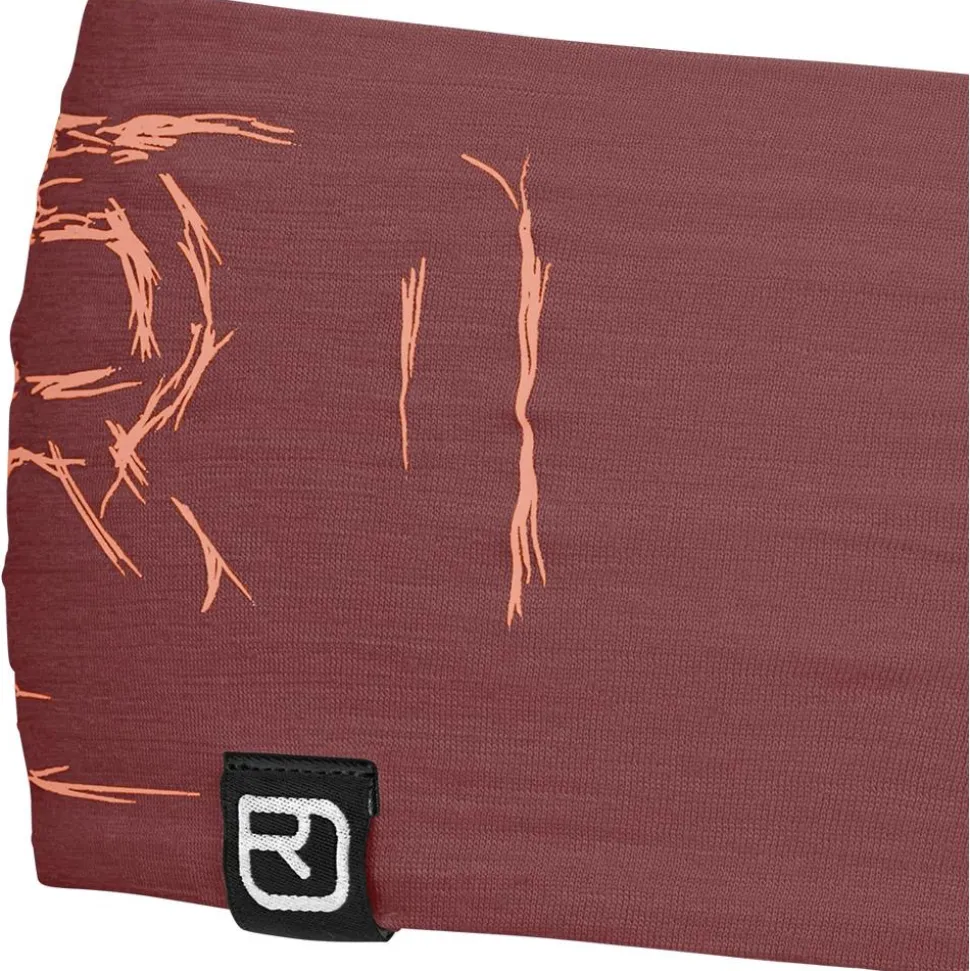 Bandeau Ortovox 120 Tec Logo Headband Mountain Rose