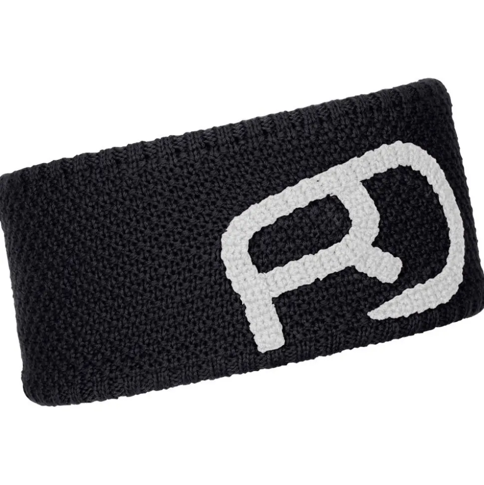 Bandeau Ortovox Rock'n'Wool Headband Men Black Raven