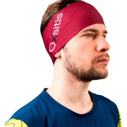 Bandeau Oxsitis Classic Headband Bordeaux Black