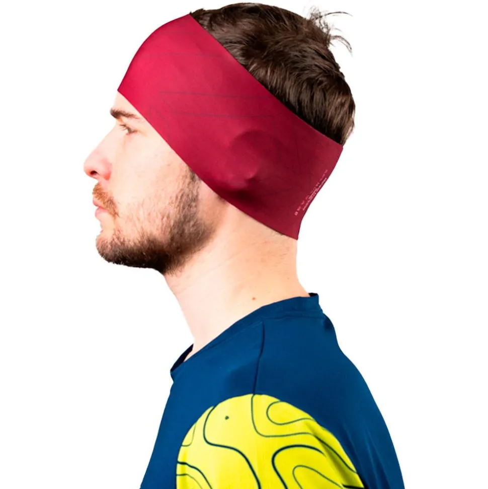 Bandeau Oxsitis Classic Headband Bordeaux Black