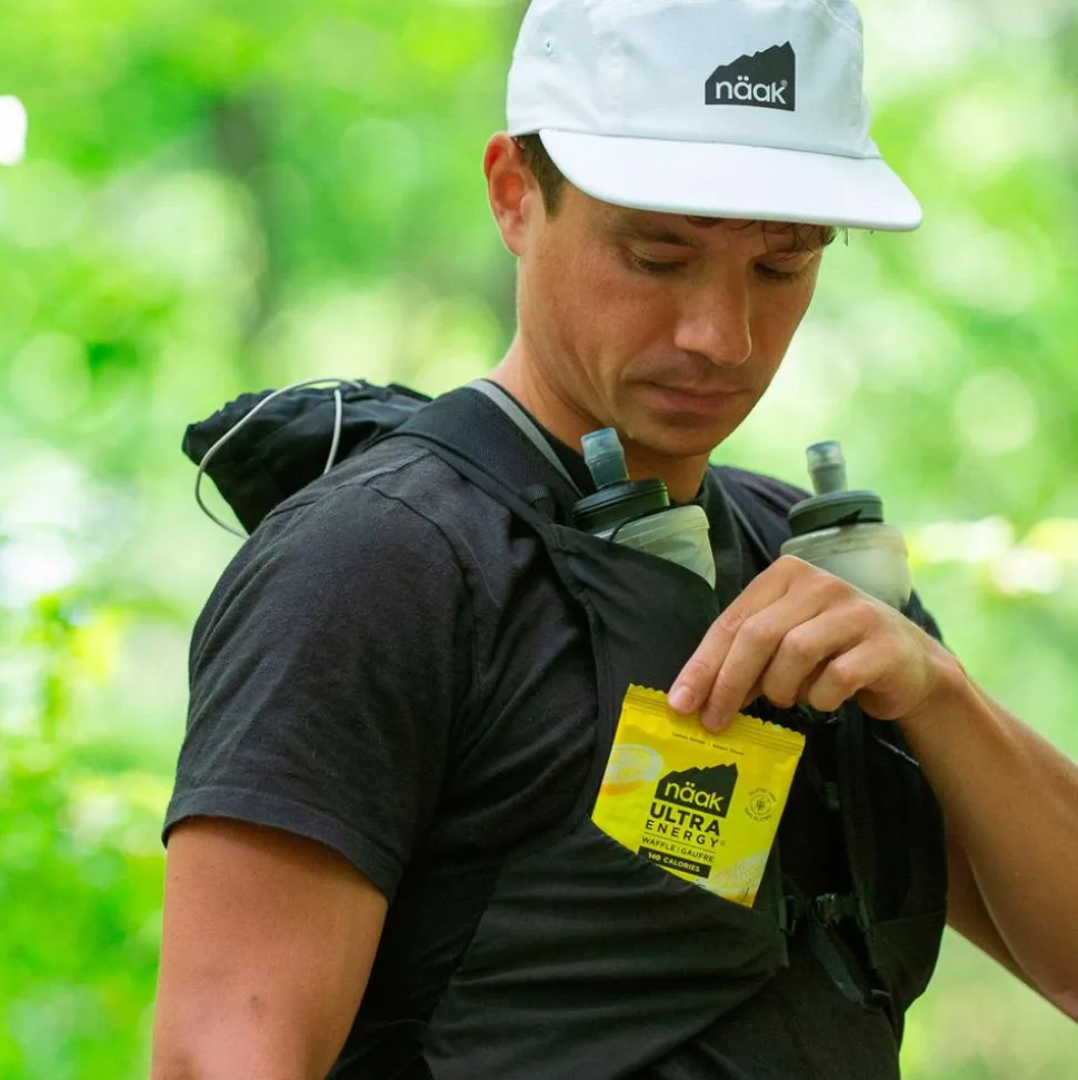 Barre Energétique Naak Ultra Energy Waffles 32 g. Citron