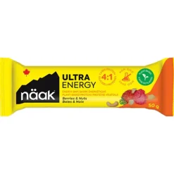 Barre Energétique Naak Ultra Energy Bars 50 g. Baies & Noix