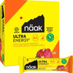 Barre Energétique Naak Ultra Energy Bars 50 g. Baies & Noix