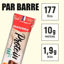 Barre Energétique Overstims Barre Protéinée 40 g. Chocolat & Caramel