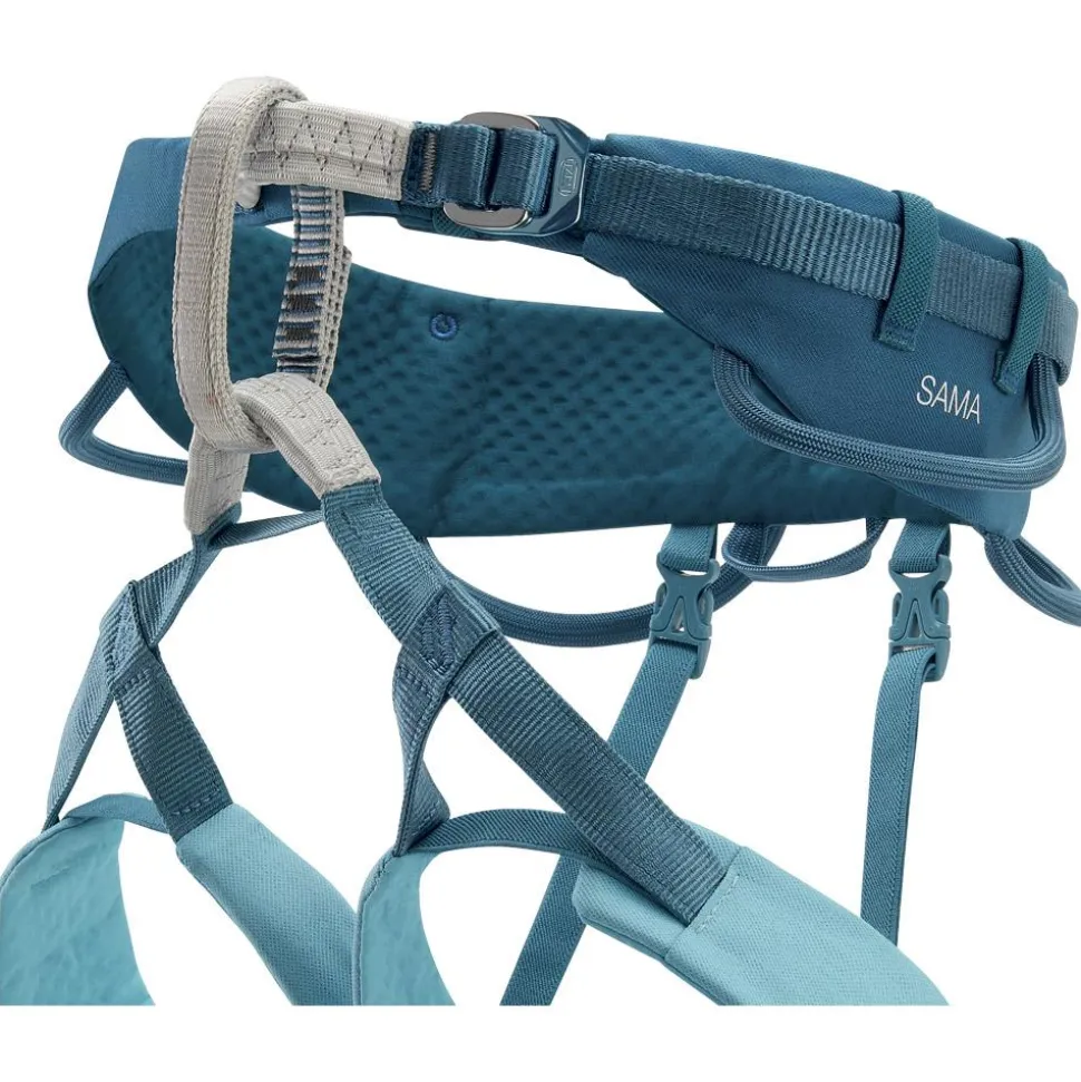 Baudrier Petzl Sama Atlantic Blue