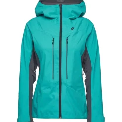 Blouson Ski Black Diamond W Dawn Patrol Hybrid Shell Dark Patina