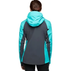 Blouson Ski Black Diamond W Dawn Patrol Hybrid Shell Dark Patina