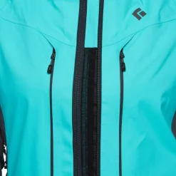 Blouson Ski Black Diamond W Dawn Patrol Hybrid Shell Dark Patina