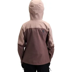 Blouson Ski Black Diamond W Recon Stretch Shell Pale Mauve Dark Mauve