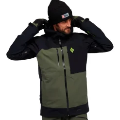 Blouson Ski Black Diamond M Recon Stretch Pro Shell Black - Tundra