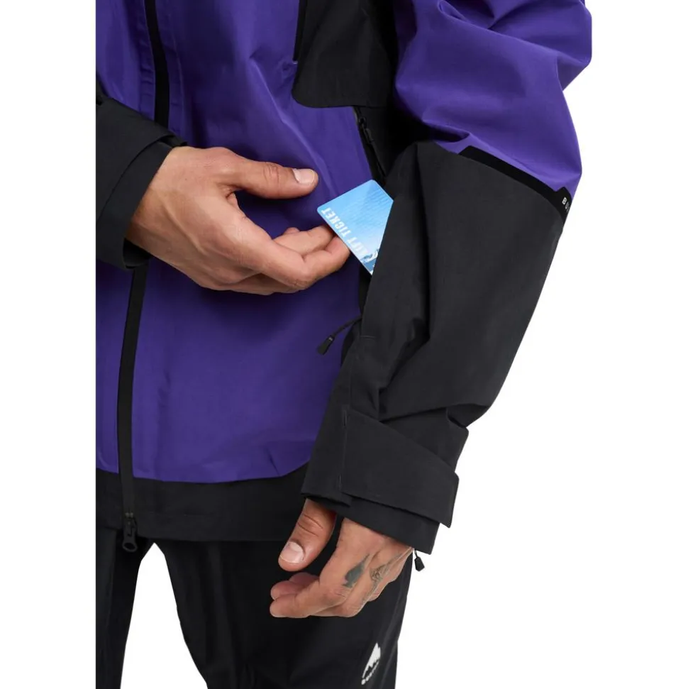 Blouson Ski Burton Reserve Gore Tex 2L Prism Violet True Black