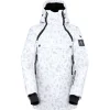 Blouson Ski DARE2B Slide Out Overhead Jkt Blanc Dash Print