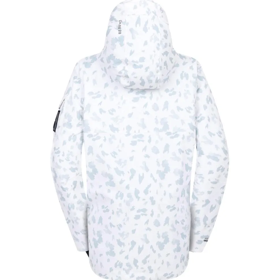 Blouson Ski DARE2B Slide Out Overhead Jkt Blanc Dash Print