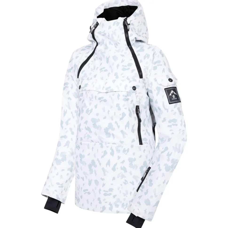 Blouson Ski DARE2B Slide Out Overhead Jkt Blanc Dash Print