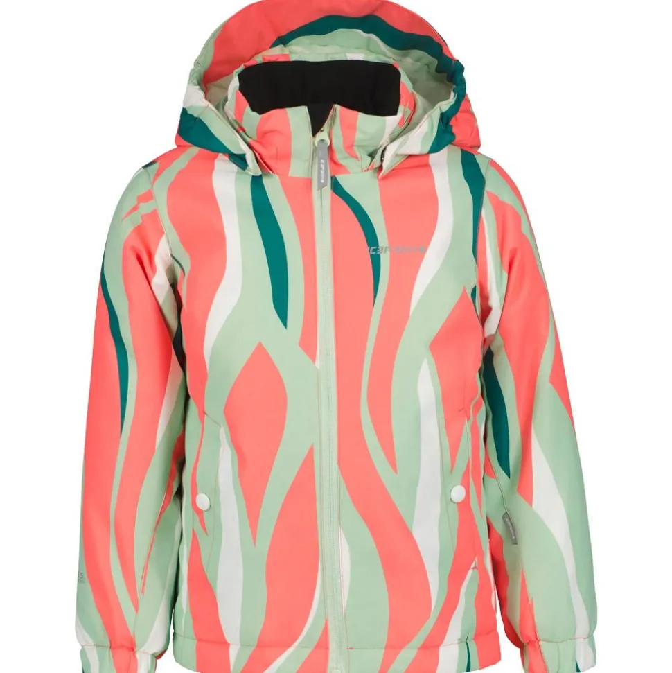 Blouson Ski Icepeak Japeri Kd Girl Aloe Vera