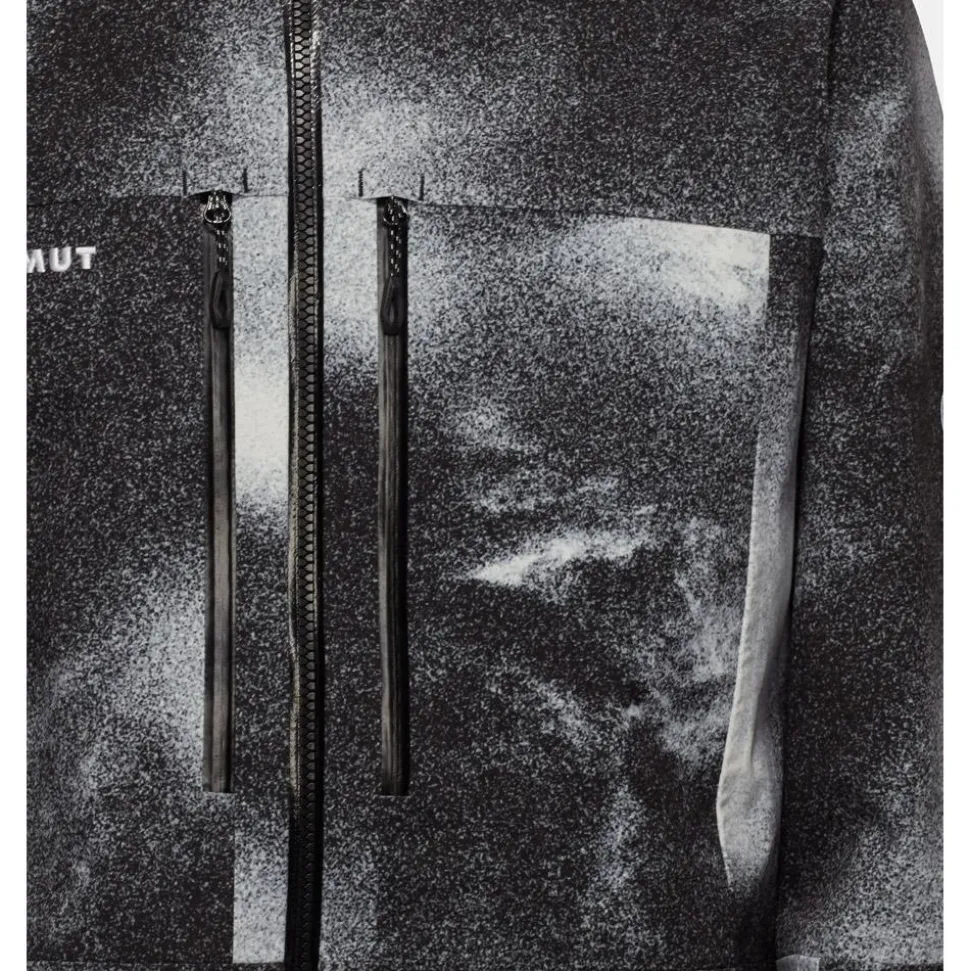 Blouson Ski Mammut Stoney HS Hooded Jacket Men Grain Black