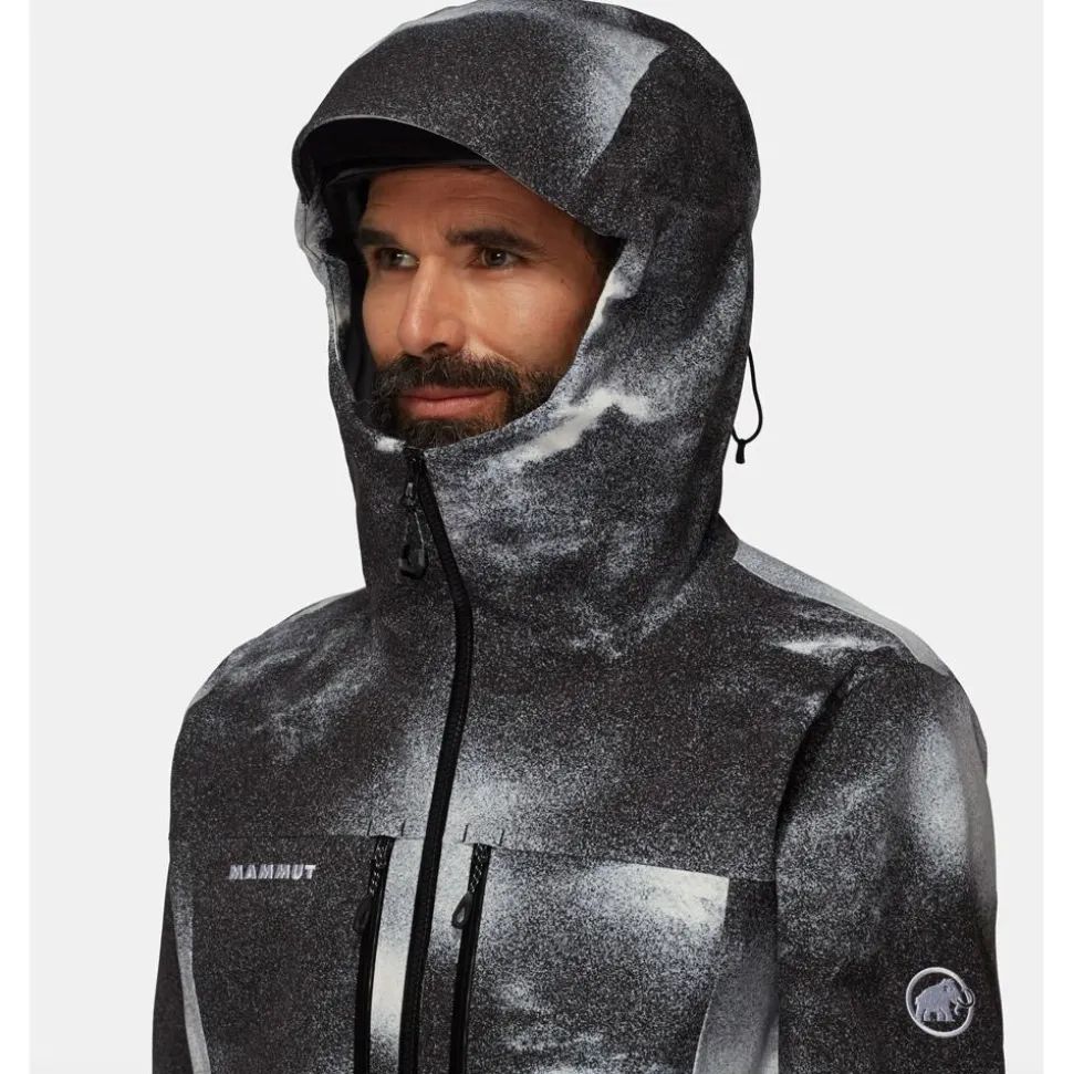 Blouson Ski Mammut Stoney HS Hooded Jacket Men Grain Black