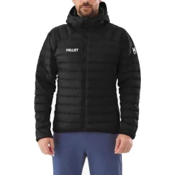 Blouson Ski Millet Fitz Roy Warm Hoodie M Black Noir