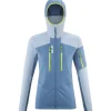 Blouson Ski Millet Pierra Ment Hoodie W Coronet Blue Iceberg