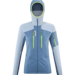 Blouson Ski Millet Pierra Ment Hoodie W Coronet Blue Iceberg