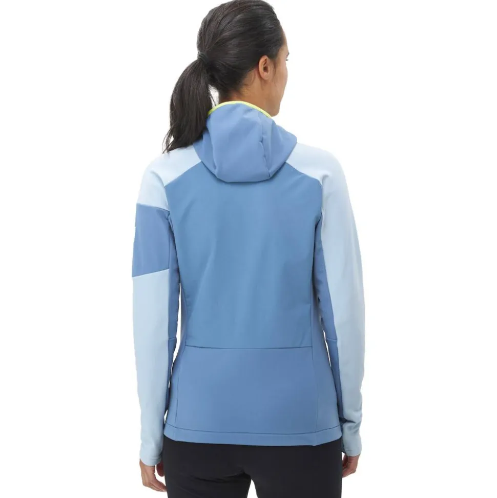 Blouson Ski Millet Pierra Ment Hoodie W Coronet Blue Iceberg