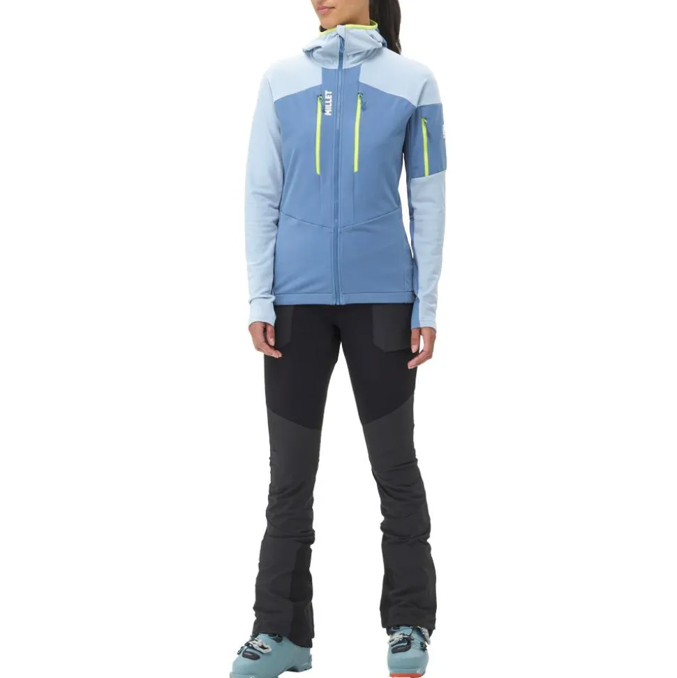 Blouson Ski Millet Pierra Ment Hoodie W Coronet Blue Iceberg