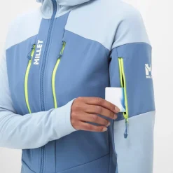 Blouson Ski Millet Pierra Ment Hoodie W Coronet Blue Iceberg