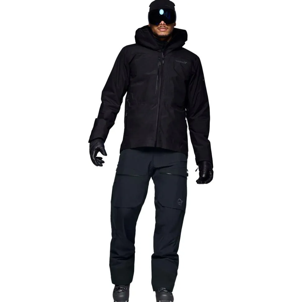Blouson Ski Norrona Lofoten Gore-Tex Insulated Jkt Caviar