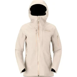 Blouson Ski Norrona Lofoten Gore-Tex Insulated Jkt W Oatmeal