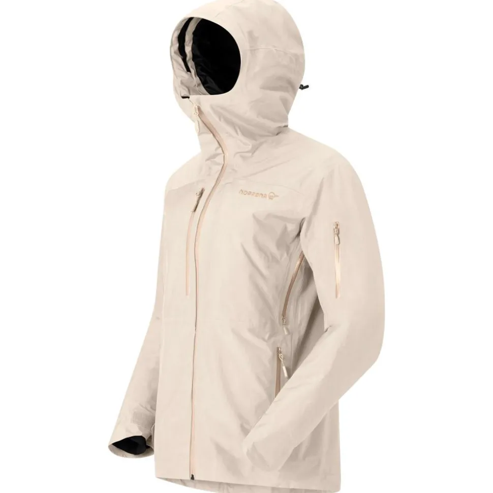 Blouson Ski Norrona Lofoten Gore-Tex Insulated Jkt W Oatmeal