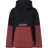 Blouson Ski Oakley W Tnp Tbt Insulated Anorak Blackout Grenache