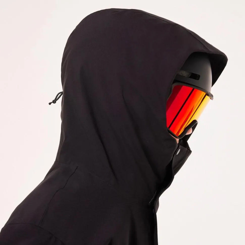 Blouson Ski Oakley W Tnp Tbt Insulated Anorak Blackout Grenache