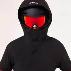 Blouson Ski Oakley W Tnp Tbt Insulated Anorak Blackout Grenache