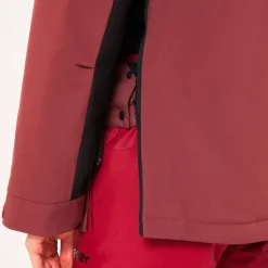 Blouson Ski Oakley W Tnp Tbt Insulated Anorak Blackout Grenache