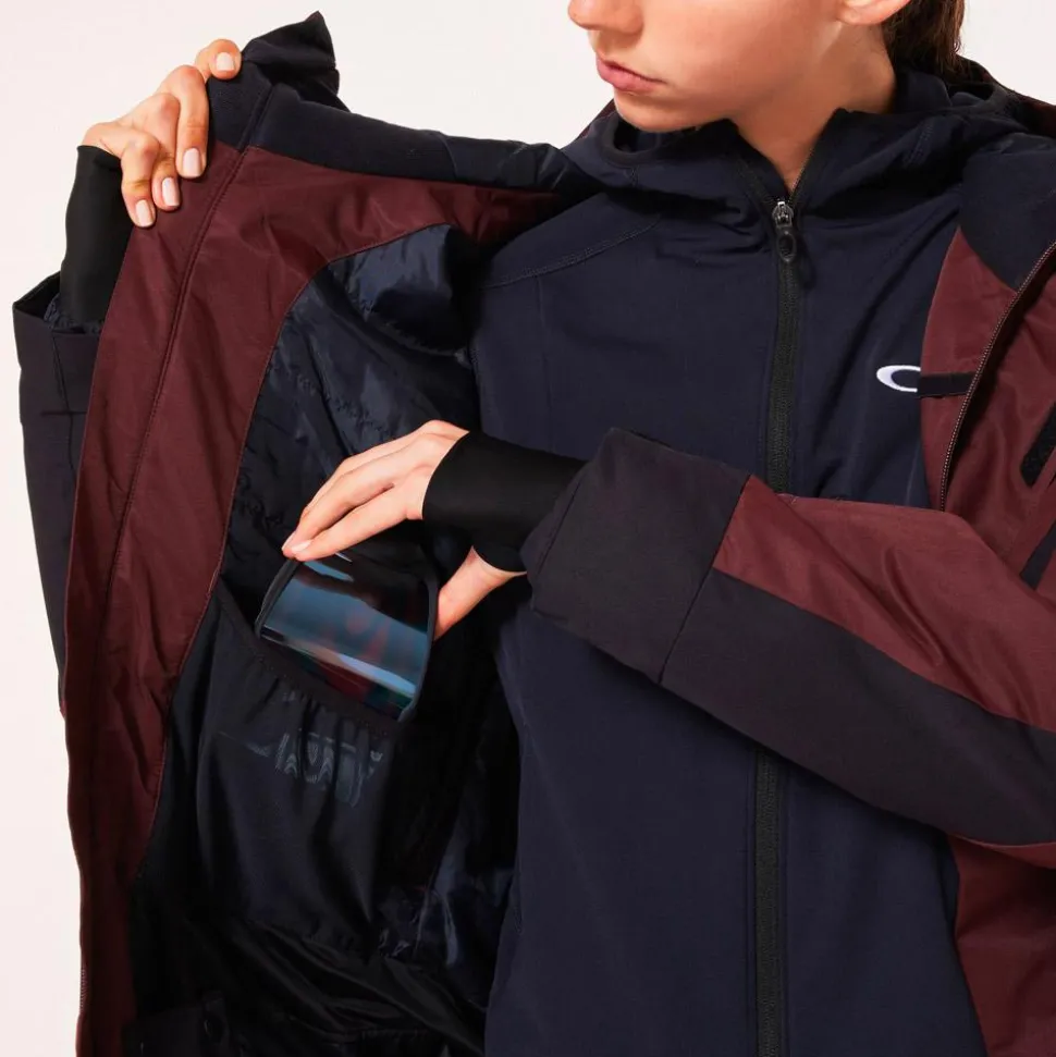Blouson Ski Oakley W Tnp Tbt Insulated Jacket Grenache