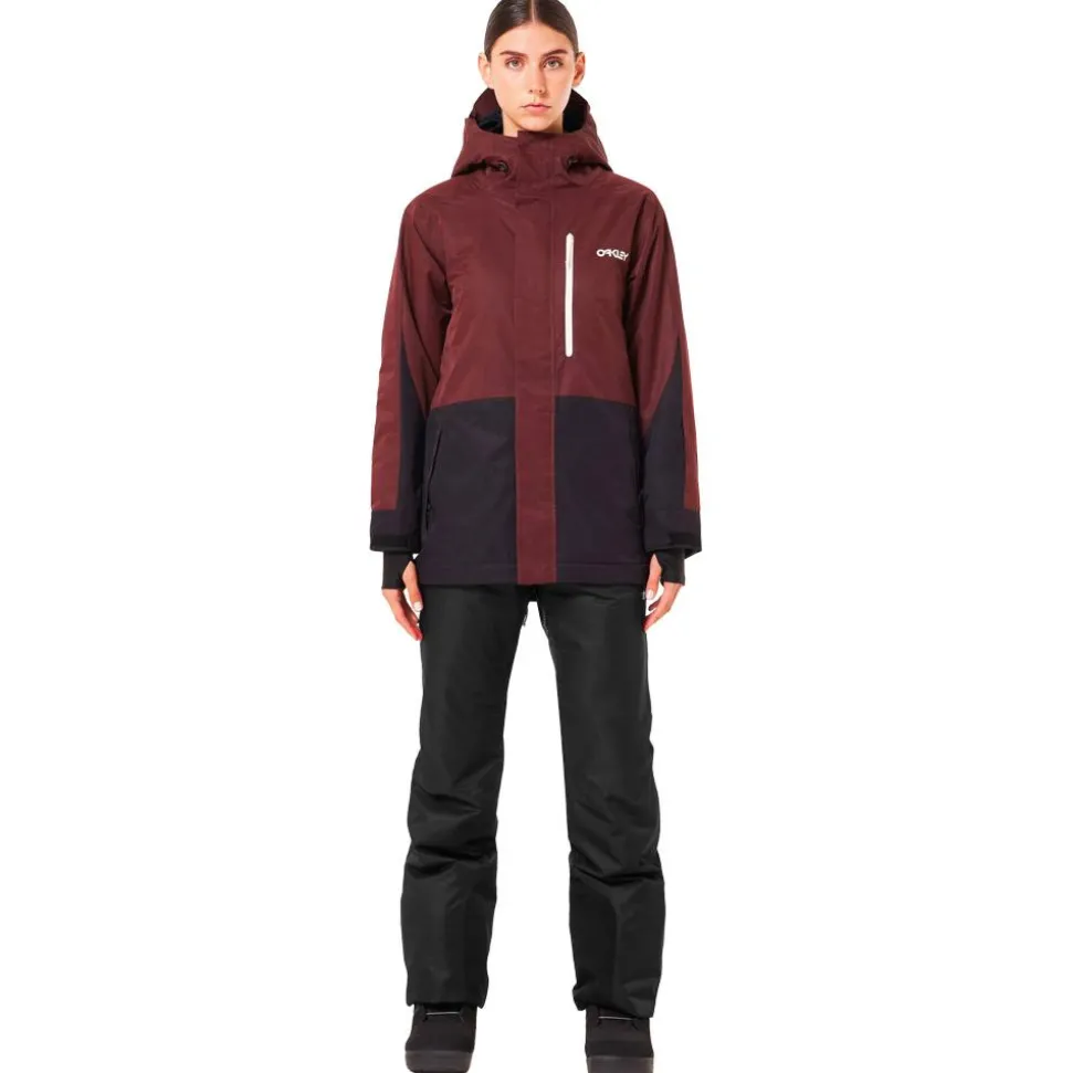 Blouson Ski Oakley W Tnp Tbt Insulated Jacket Grenache