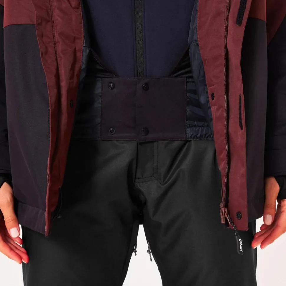 Blouson Ski Oakley W Tnp Tbt Insulated Jacket Grenache
