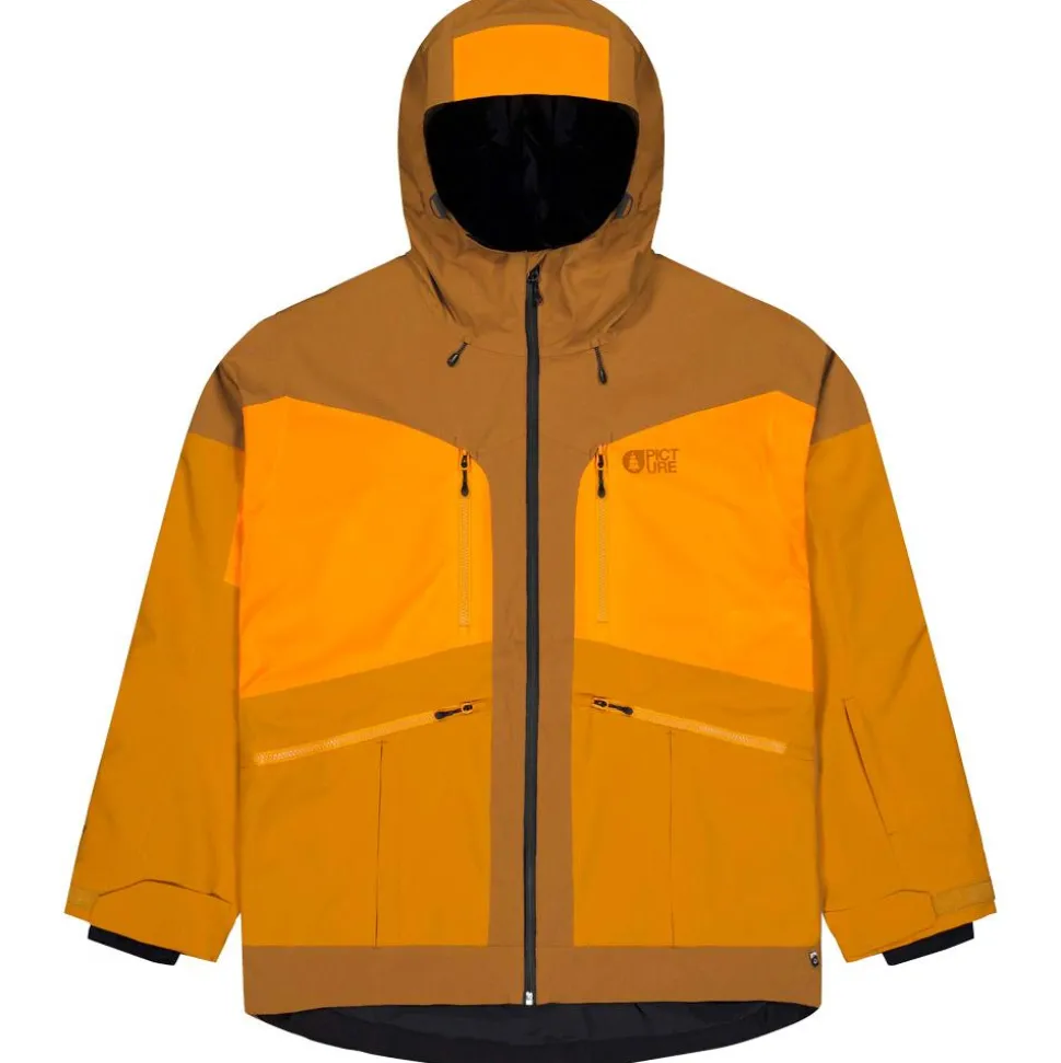 Blouson Ski Picture Naikoon Jacket Chocolate Carrot Honey