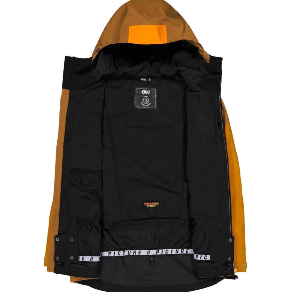 Blouson Ski Picture Naikoon Jacket Chocolate Carrot Honey