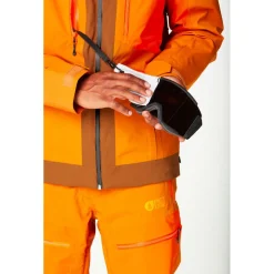 Blouson Ski Picture Naikoon Jacket Chocolate Carrot Honey