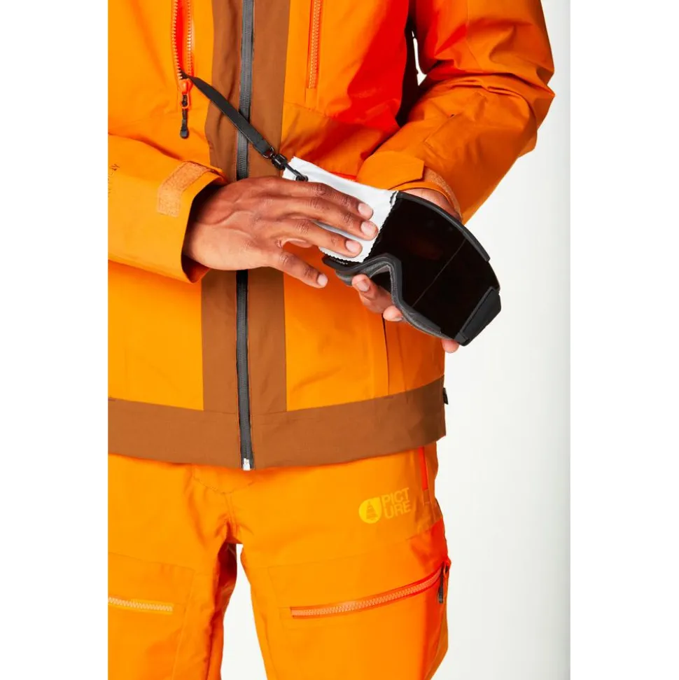 Blouson Ski Picture Naikoon Jacket Chocolate Carrot Honey